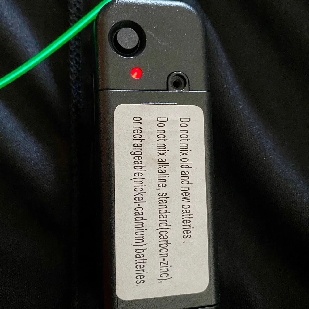 Chasing Fireflies Neon Invisible Stick Figure Halloween Costume Size 12 - Picture 5 of 16